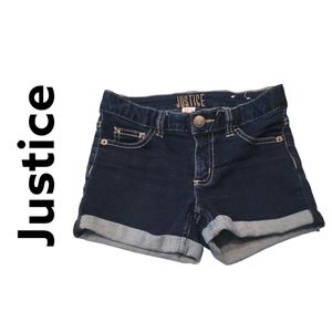 Justice denim girls Shorts Size 12 Slim